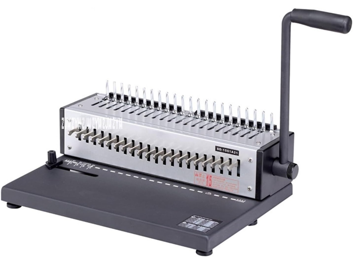 Encadernadora de Mesa Sd 1501a21, com Pentes/grampos, Encadernação Manual. SFUSHOS