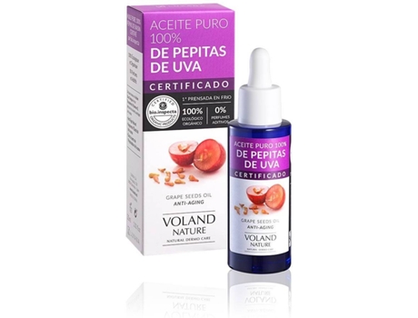 Óleo Hidratante Grape Seeds  (30 ml)