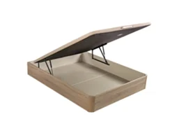 Sommier com Arrumação WHAT THE SLEEP Storage Bed - 105x200cm (31 Cm de Altura - Natural)
