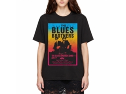 Rockinstone The Blues Brothers Movie Poster Black Adult T-shirt Size:s