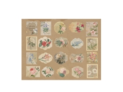 Stickers Vintage Retro Para Manuales Y Scrapbooking Proceso De Estampado En Caliente Creativo Para Sobres Y Cabezas De Cartas