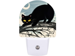 Luz Noturna Led Com Sensor, Luz Noturna Branca Quente Suave Banheiro, Quarto, Cozinha, Semicírculo