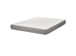 Colchão duplo de média firmeza BELIANI Fantasy de Poliéster Branco 160x200x20