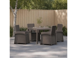 Vidaxl Conjunto De Jantar Para Jardim 5 Unid. Pp