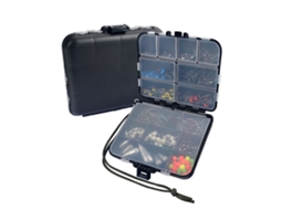 Kit Acessórios Pesca 177pcs Prático Caixa Tackle