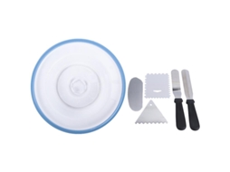 1 Conjunto De Mesa Giratória Para Decoração De Bolo