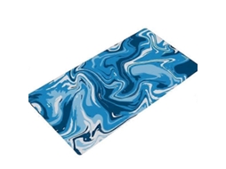 Mousepad Impermeável Azul Tamanho P. Superfície Lisa E Durável Para A Configuração Do Seu Computador. Olysi Shop