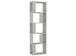 Book Cabinet, Book Cabinets Vidaxl Cinzeto Madeira Processada (n/a)