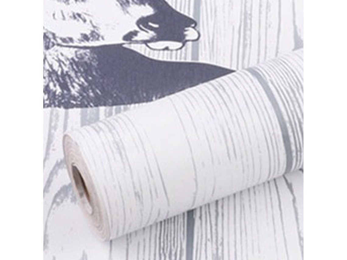 Papel Contato Madeira Adesivo Papel de Parede Rústico e Removível NEVEANCE