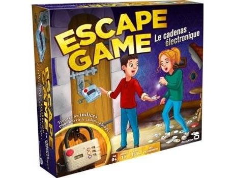Jogo de Tabuleiro  Escape Game (Idade Mínima: 8)