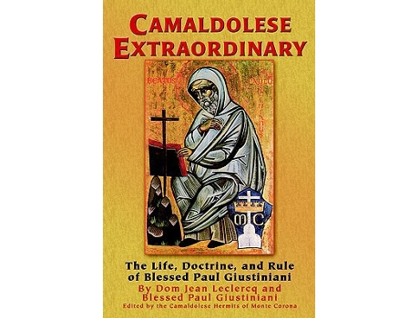 Livro Camaldolese Extraordinary de Dom Jean Leclercq Blessed Paul Giustiniani (Inglês)