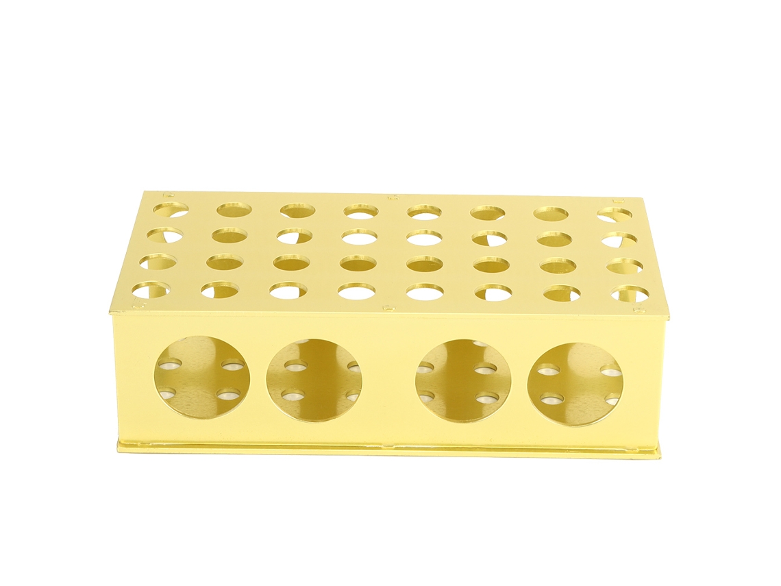 Rack Tubos Ensaio Aço Inoxidável Laboratório