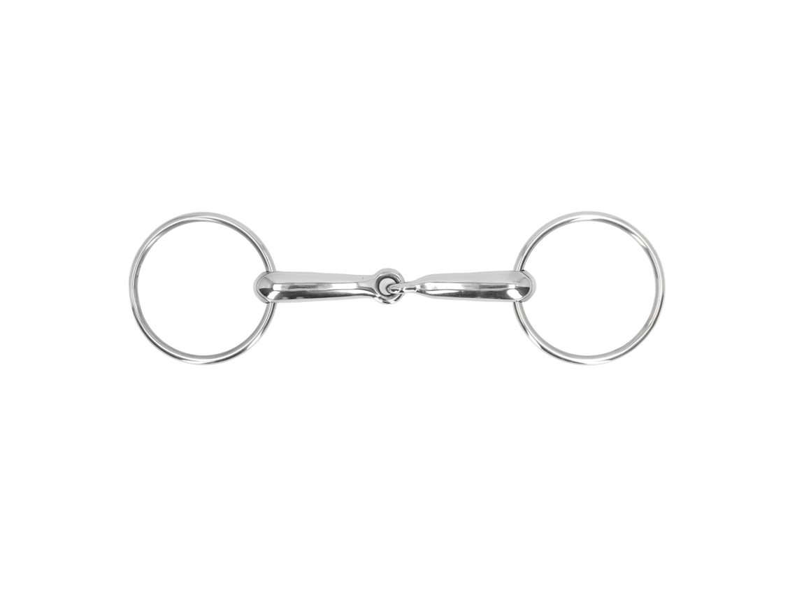 Bit de Cavalo Inox com Rolo Masticável 135mm