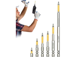 Conjunto De 6 Brocas Antiderrapantes Para Parafusadeira K5