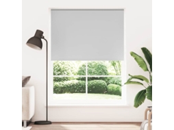 Vidaxl Cortina De Rolo Blackout, 164,4 X 230 Cm, Largura Do Tecido 160 Cm, Cinza