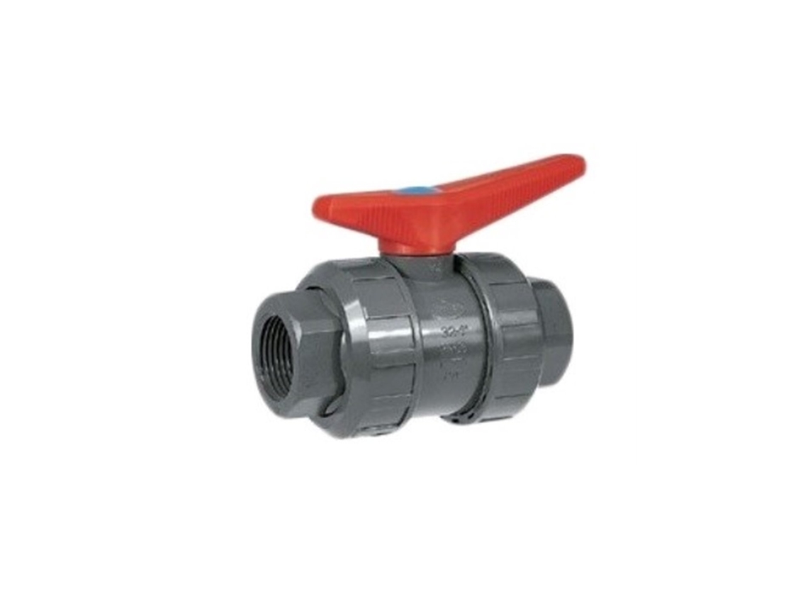 Jardin202 - Valvula Esfera Pvc Roscar Hembra 2" | 2" ()
