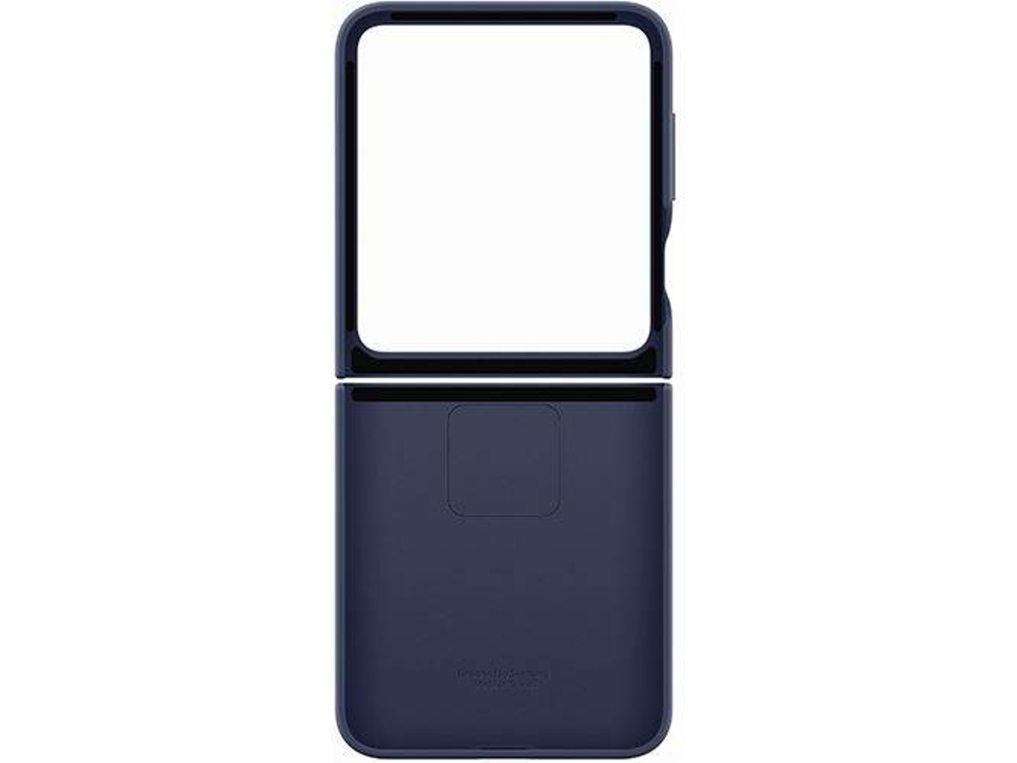 Capa SAMSUNG de Silicone com Anel Z Flip 7 FE / Z Flip 6 (Azul Escuro)