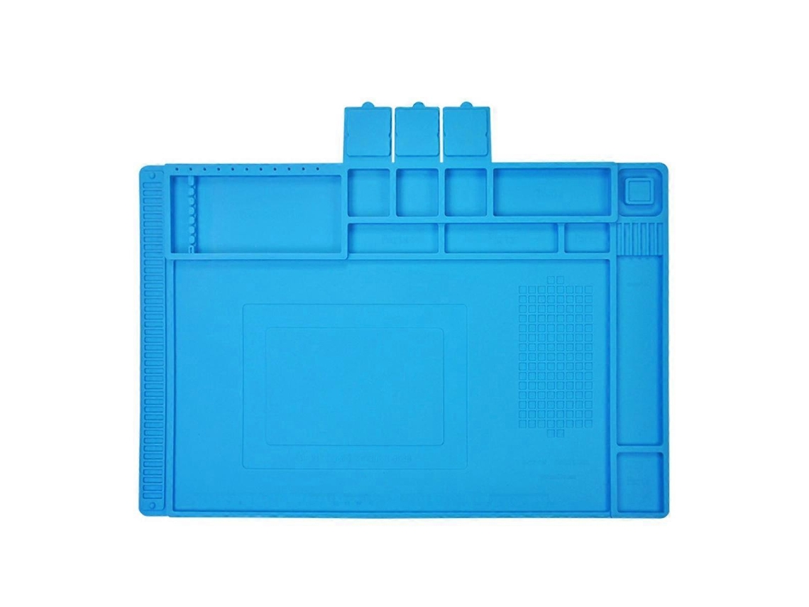 Estação De Solda Com Tapete De Silicone, Telefone Grande, Reparo, Bancada De Trabalho De Computador, Manutenção, Antiestática Móvel Brilvibera