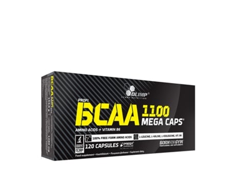 Bcaa Mega Caps Olimp Sport Nutrition (120 Cápsulas)