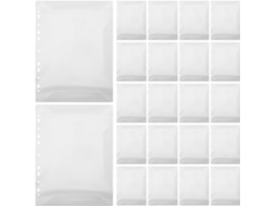 Pasta Partituras Upkoch Tamanho A4 Com 10 Folhas Plásticas Transparentes, Design Antirreflexo E Fácil Organização
