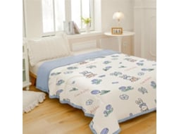 Edredom de Verão Bduck Fino e Macio para Ar Condicionado Ideal Todas as Estações Cobertor Cama Solteiro 150, M