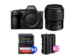 Z5 Ii + 50mm F/1.4 + 2 Sandisk 64gb Extreme Pro Uhs ii Sdxc + 3 Nikon En el15c + Ebook “20 Dicas para Fotos Que Impressionam” NIKON
