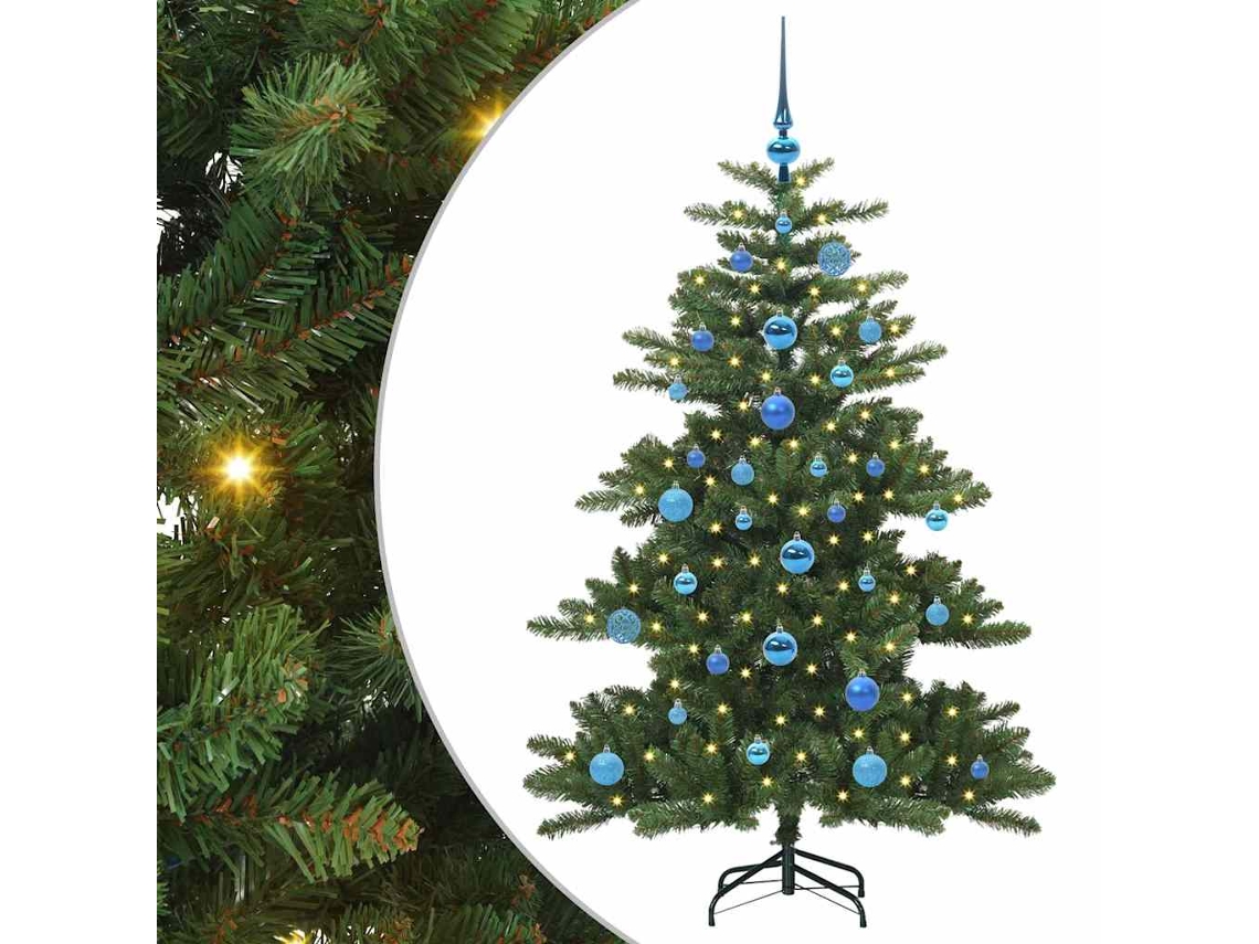 Conjunto 1 Árvore De Natal Artificial Vidaxl Verde Pvc (150 Cm)