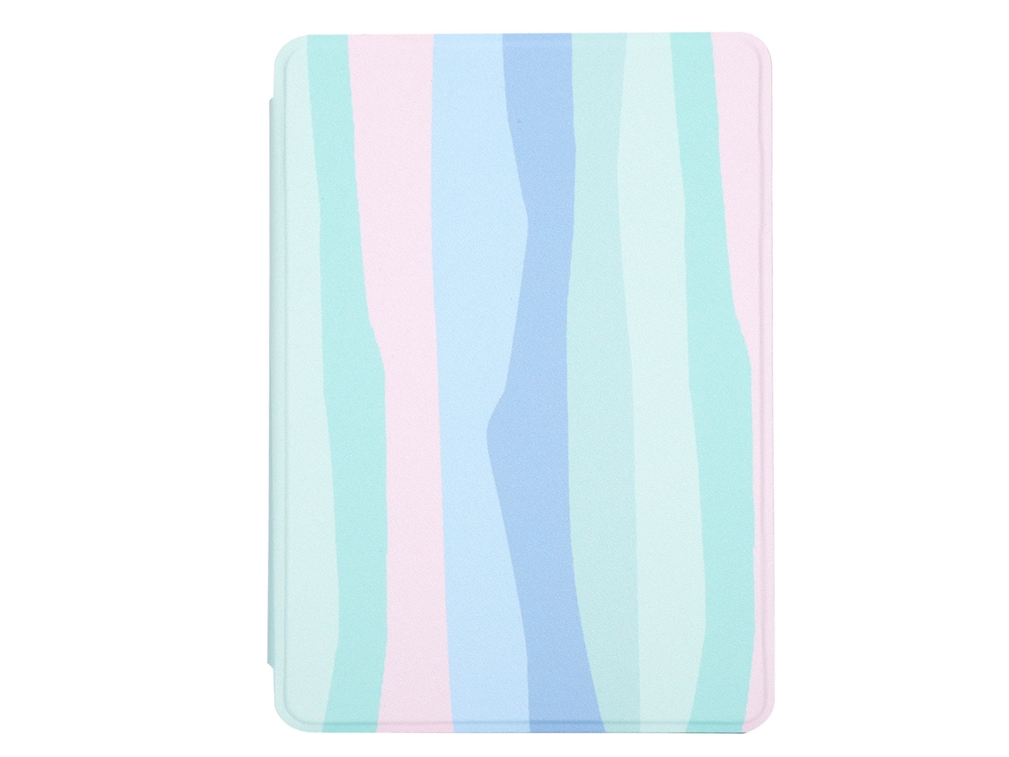 Capa Protetora Para E-book (suporte Em Mão, Plegável, Colorida) Amazon Kindle Modelo 658 Versão Juvenil 2019 Leitor Capa Arco-íris