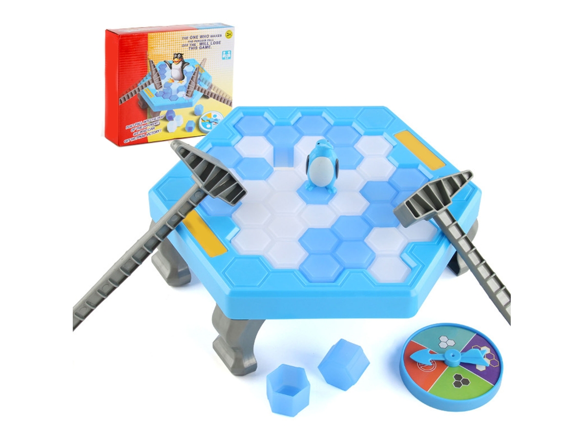 Ats juego Educatsivo de Romper Bloques de Hielo Interactivo Familiar para Niños Niñas Tablero Rompe Hielo