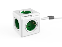 Allocacoc Tomada Powercube Extended Verde