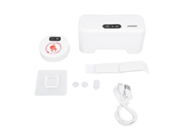 Kit de descarga automática para sanitário com sensor infravermelho sem contato, USB recarregável, IPX6, 20cm S/MARCA