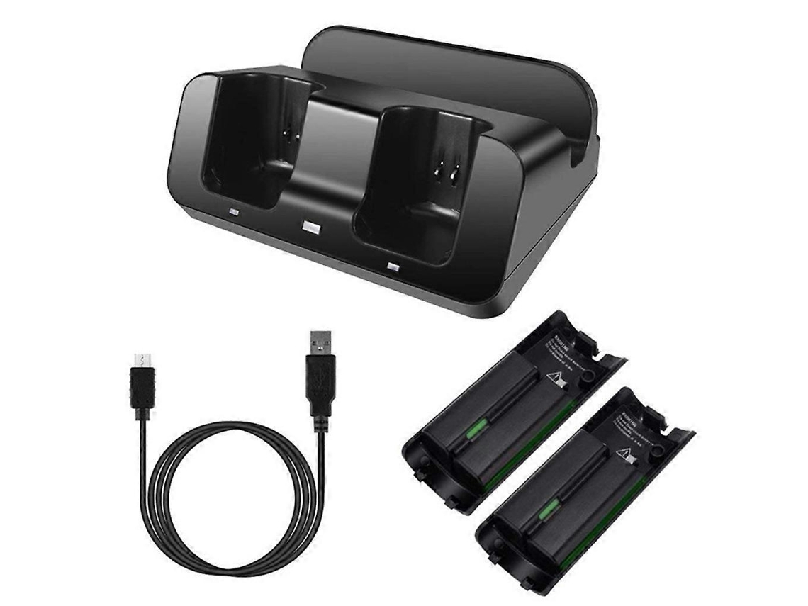 Estação De Carregamento Para Wii U Gamepad Com Pilhas E Cabo De Usb