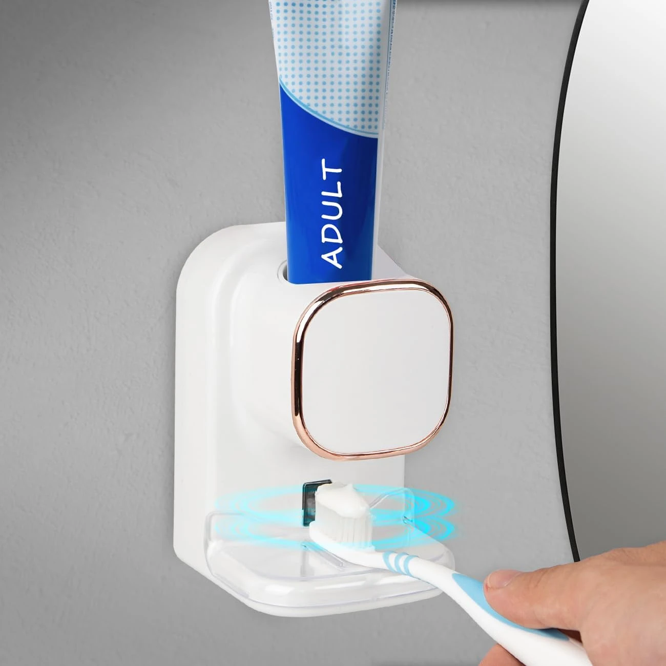 Dispensador Pasta Dentes Parede Sensor Elétrico Crianças AQUAFORGE