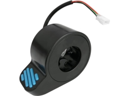 Acelerador De Patinete Elétrico Preto Throttle De Velocidade Com Dedo Para Ninebot Es1 Es2 Es3 Es4