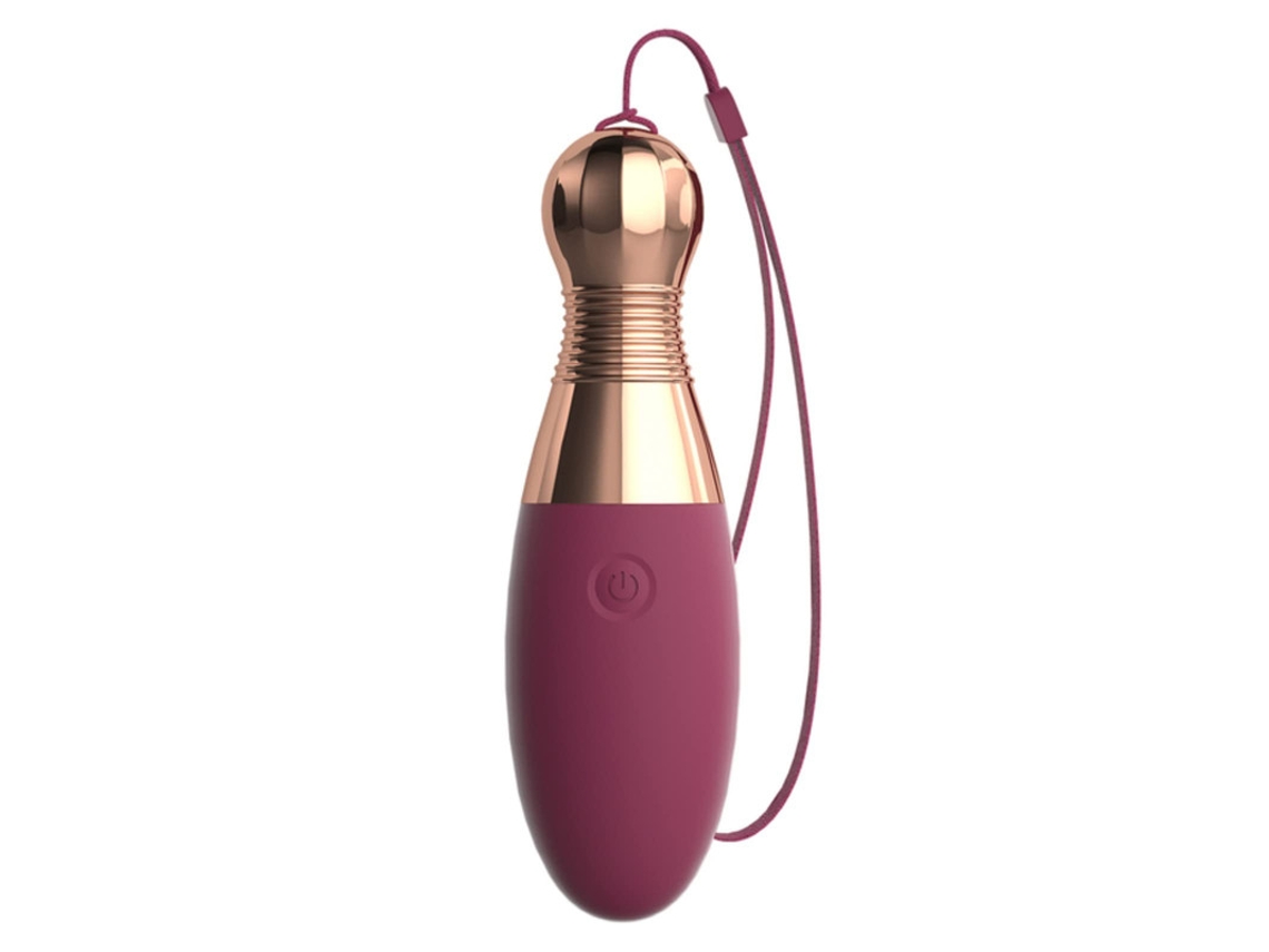 Vibrador Usb Recarregvel Jump Egg Com 10 Modos Para Mulheres (vermelho)