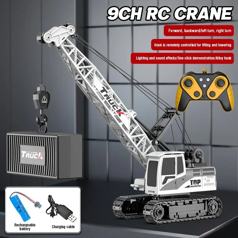 Carro de Controle Remoto em Liga Metálica, 2.4g, Modelo de Simulação, Presente para Crianças MDUG (branco)