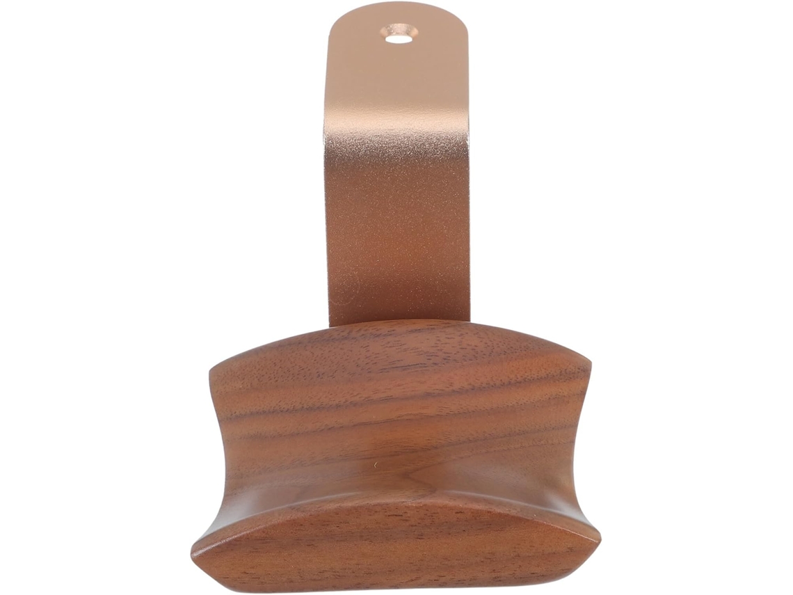 Suporte Para Fones De Ouvido Amosfun, Compatibilidade Versátil, Cor Aleatória, Construção Robusta Em Alumínio E Madeira