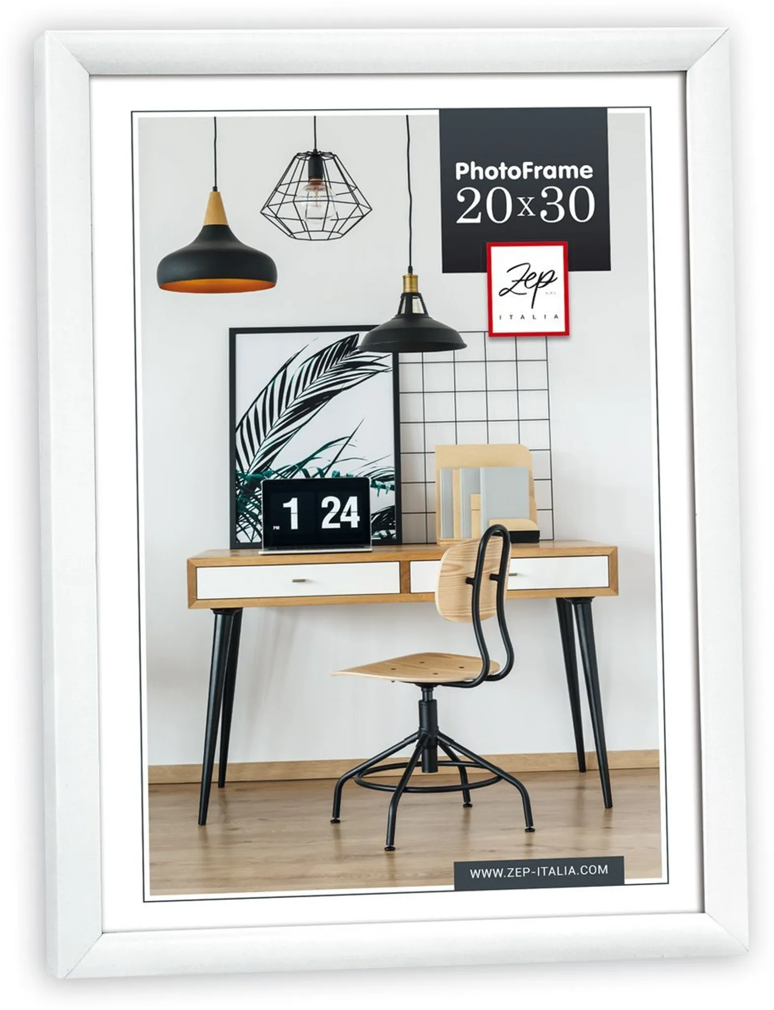 ZEP Basic White Moldura 20X30