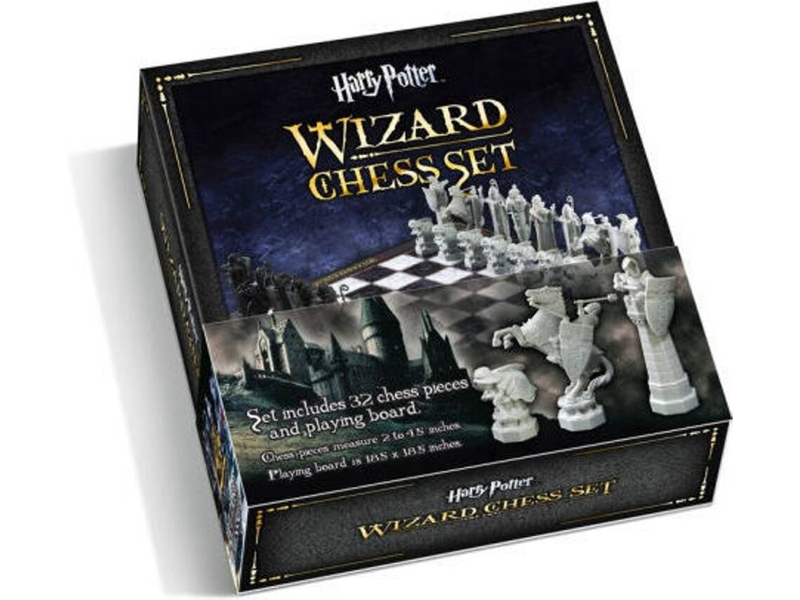 Jogo de Tabuleiro DIVERCENTRO Harry Potter Chess Set Wizards (Idade Mínima: 7)