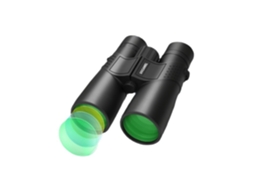 Binóculos 10x50 Impermeável E Antiembaçante Óptica Hd Com Objetiva Grande Para Exterior (preto)