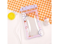 Bolsa impermeável para celular LAXISCREED flutuante, estilo cartoon