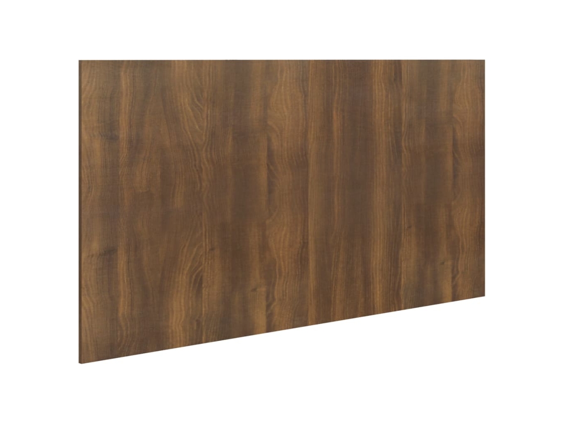 Cabeceira de cama VIDAXL Marrom Madeira processada (160x1.5x80 cm)