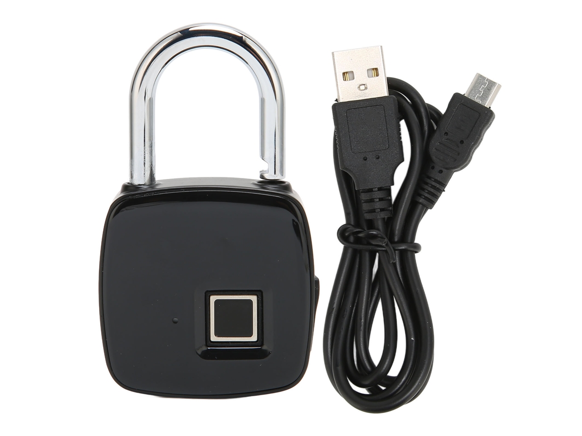 Cadeado Smart Digital Com Impressão Digital P30+ Mini