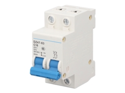 Laxiscreed Disjuntor Miniatura 2p Com Proteção De Corrente Residual Para Segurança Elétrica