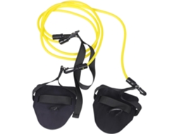 Cinto De Treinamento Natação Milisten Para Resistência Na 9kg 20lb, Amarelo, Feito Com Material Resistente Tpr