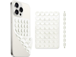 Suporte De Silicone Com Ventosa Para Capa De Celular, Dupla Face, Acessório Para Celular, Suporte Com Fixação Forte Para Selfies E Vídeos, Mãos Livres