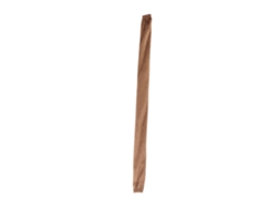Rebe-cubre Cadena Antipolvo Tela Flanela 60cm Largo 5cm Ancho Con Cremallera Protector Marrón Claro