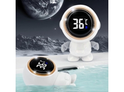 Termômetro de Banho para Bebê em Formato Astronauta, Água Infantil com Visor Led, Termô Metro Flutuante Banhei GOKOCO
