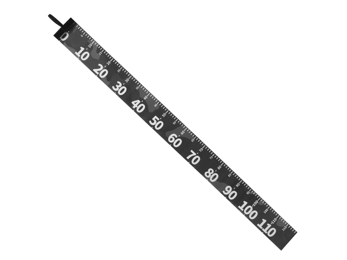 Fita Métrica Dobrável Para Pesca, 10x120 Cm, Superfície Em Acrílico E Fecho De Velcro, Régua Para Medir Peixes De Água