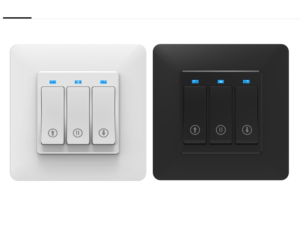 Botão de Pressão Cortinas Persianas Wifi Inteligente